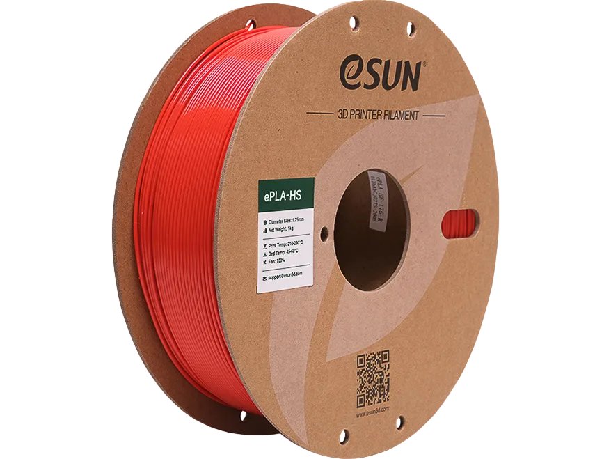 [109866440219] ESUN EPLA-HS 1,75mm RED 1kg