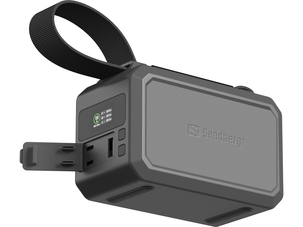 [500811440056] Sandberg Survivor Powerbank 100W 40000 40000 mAh Zwart