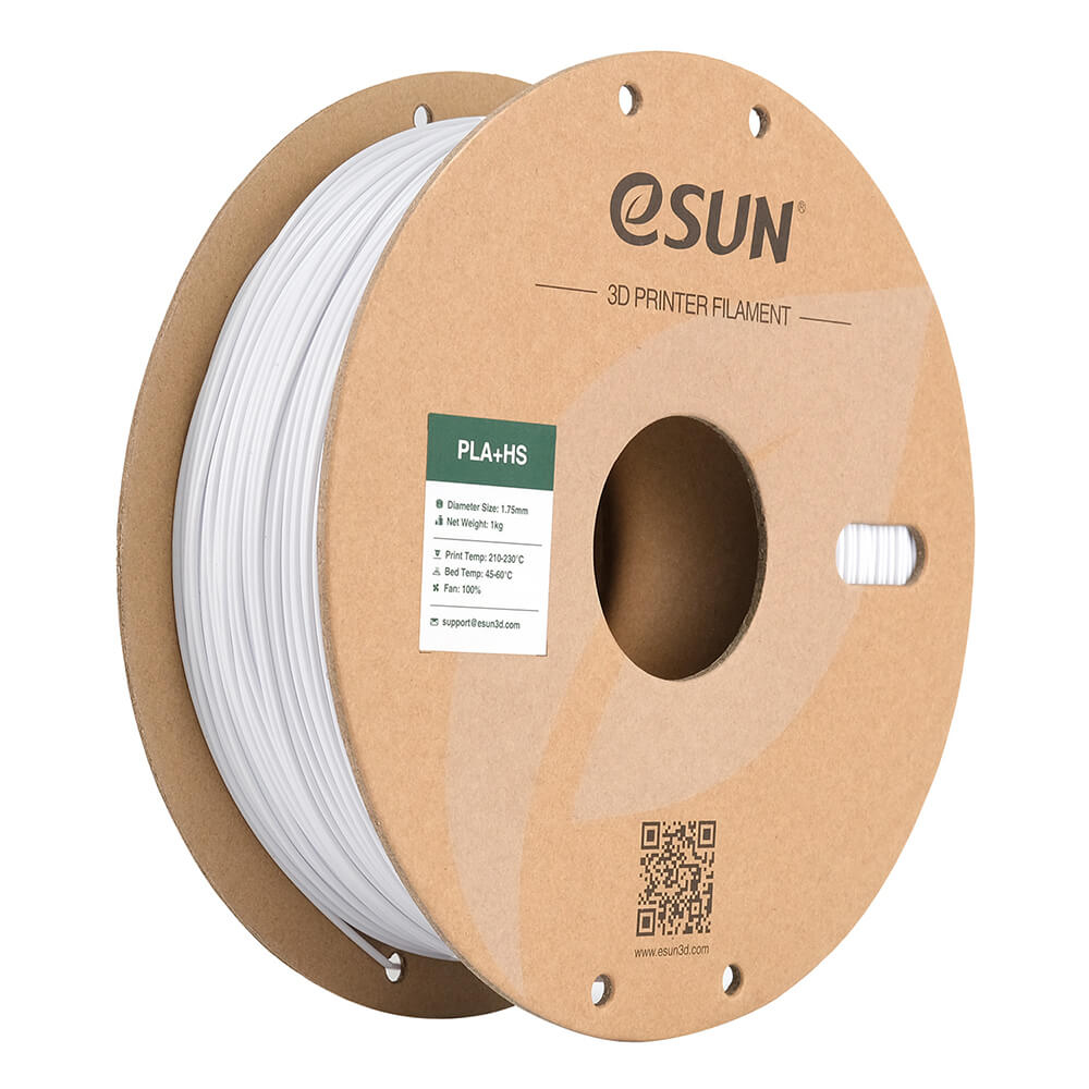 [109866440222] eSUN ePLA+HS Polymelkzuur-plus (PLA+) Wit 1 kg