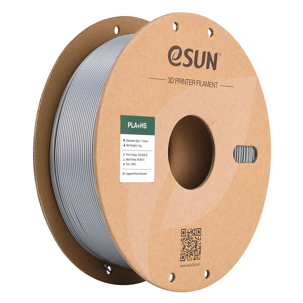 [109866440231] eSUN ePLA+HS Polymelkzuur-plus (PLA+) Zilver 1 kg