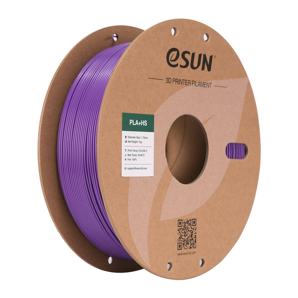 [109866440234] eSUN ePLA+HS Polymelkzuur-plus (PLA+) Paars 1 kg