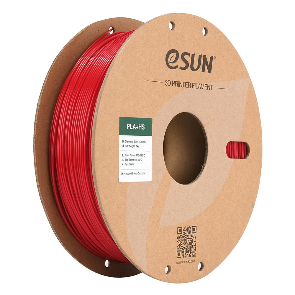 eSUN ePLA+HS Polymelkzuur-plus (PLA+) Rood 1 kg