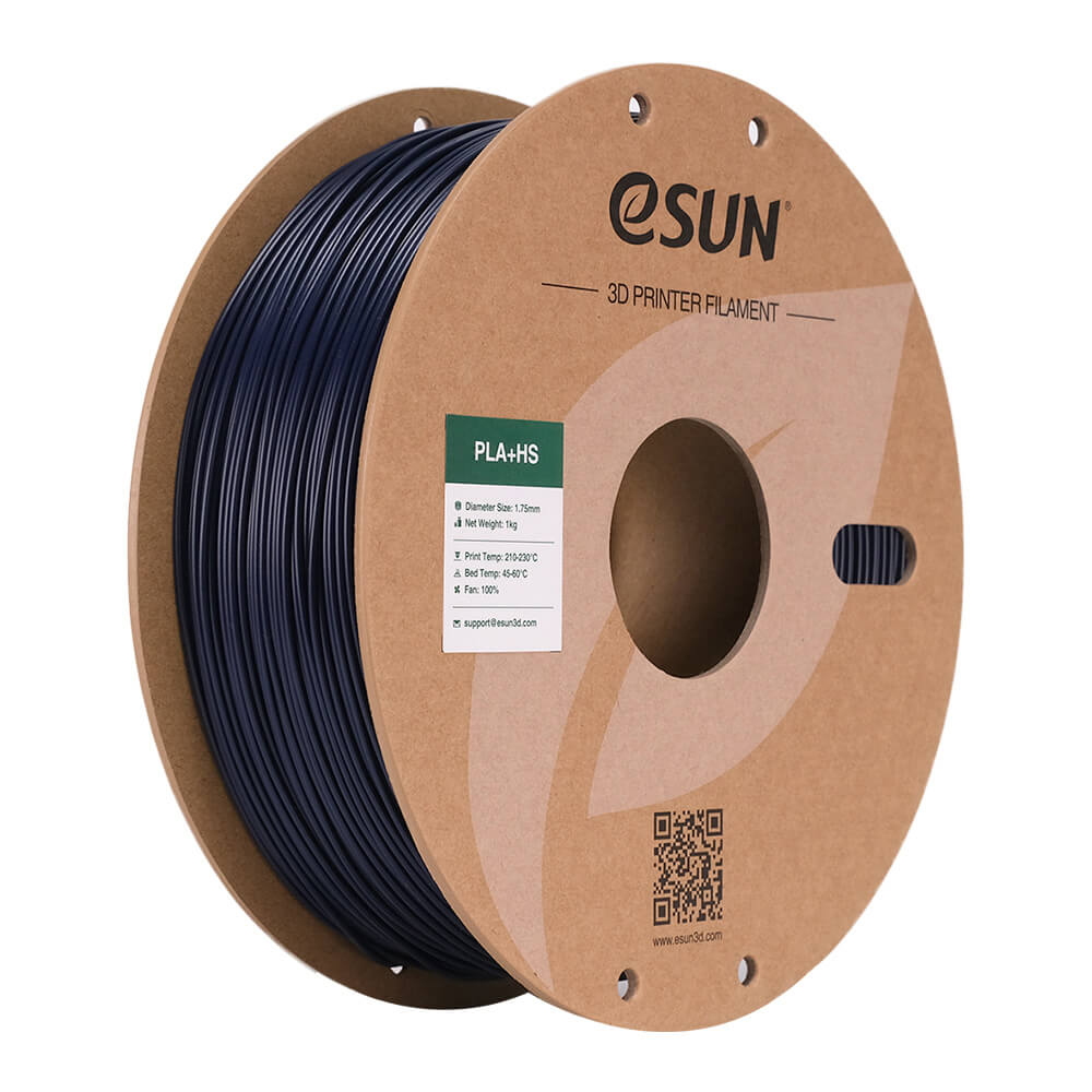 [109866440244] eSUN ePLA+HS Polymelkzuur-plus (PLA+) Donkerblauw 1 kg