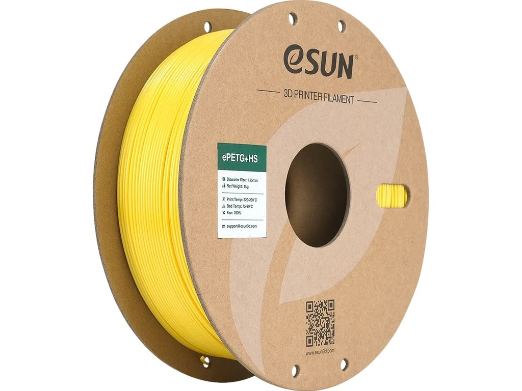 [109866440256] ESUN EPETG+HS 1,75mm YELLOW 1kg