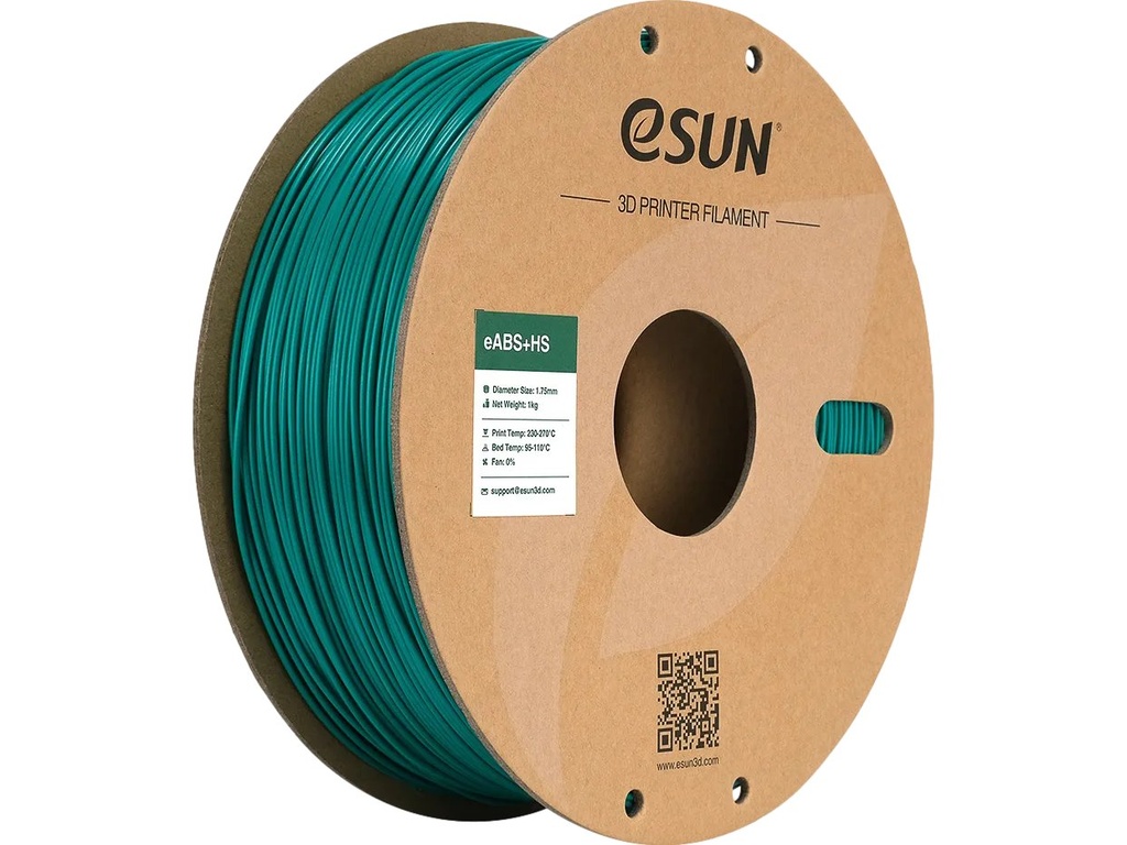 [109866440260] ESUN EABS+HS 1,75mm GREEN 1kg