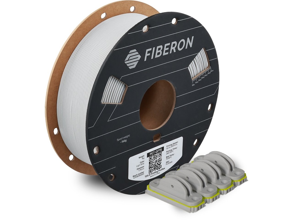 POLYMAKER PET-GF15 1,75mm LIGHT GREY 0,5kg