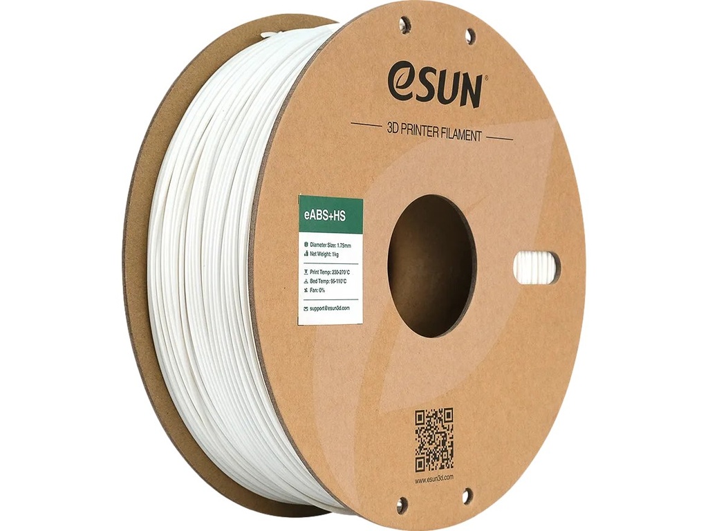 [109866440267] ESUN EABS+HS 1,75mm WHITE 1kg