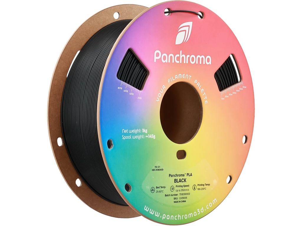 POLYMAKER PLA 1,75mm BLACK 1kg