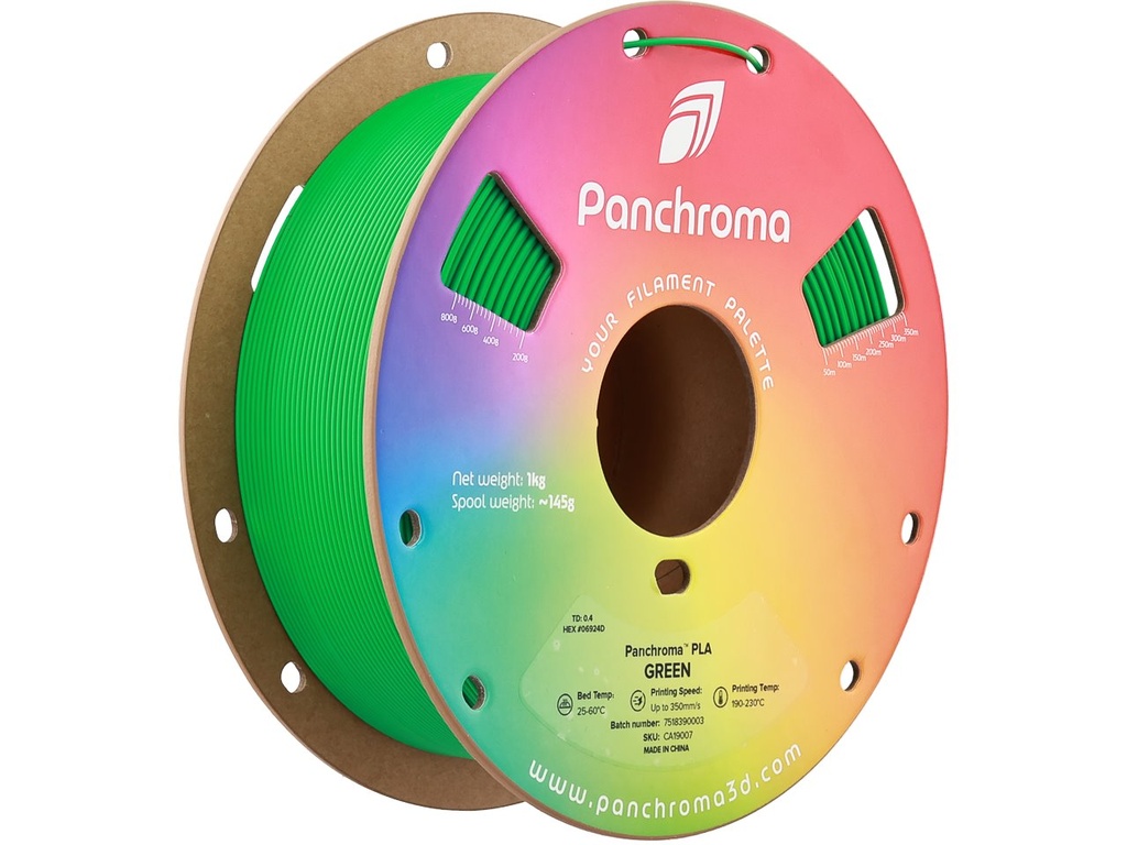 POLYMAKER PLA 1,75mm GREEN 1kg