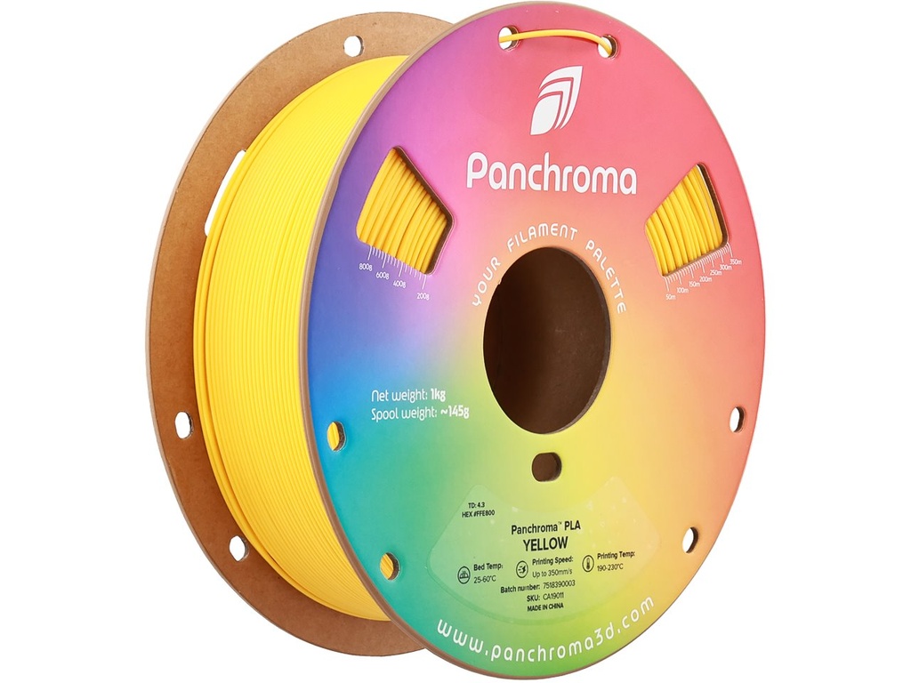 [109423440442] POLYMAKER PLA 1,75mm YELLOW 1kg
