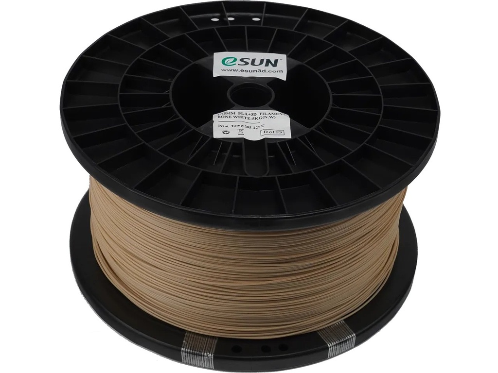 [109866440271] ESUN PLA+ 1,75mm BONE WHITE 5kg