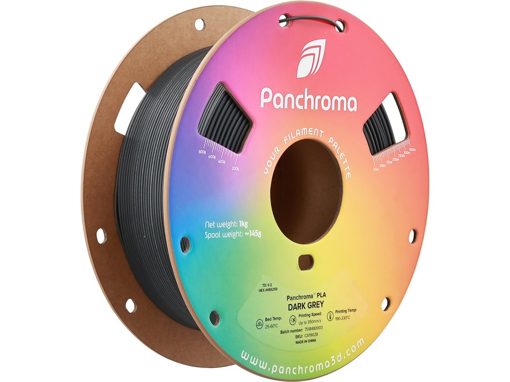 [109423440459] POLYMAKER PLA 1,75mm DARK GREY 1kg