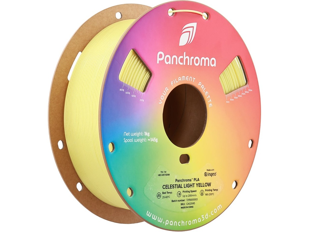 POLYMAKER PLA 1,75mm CELESTIAL LIGHT YELLOW 1kg