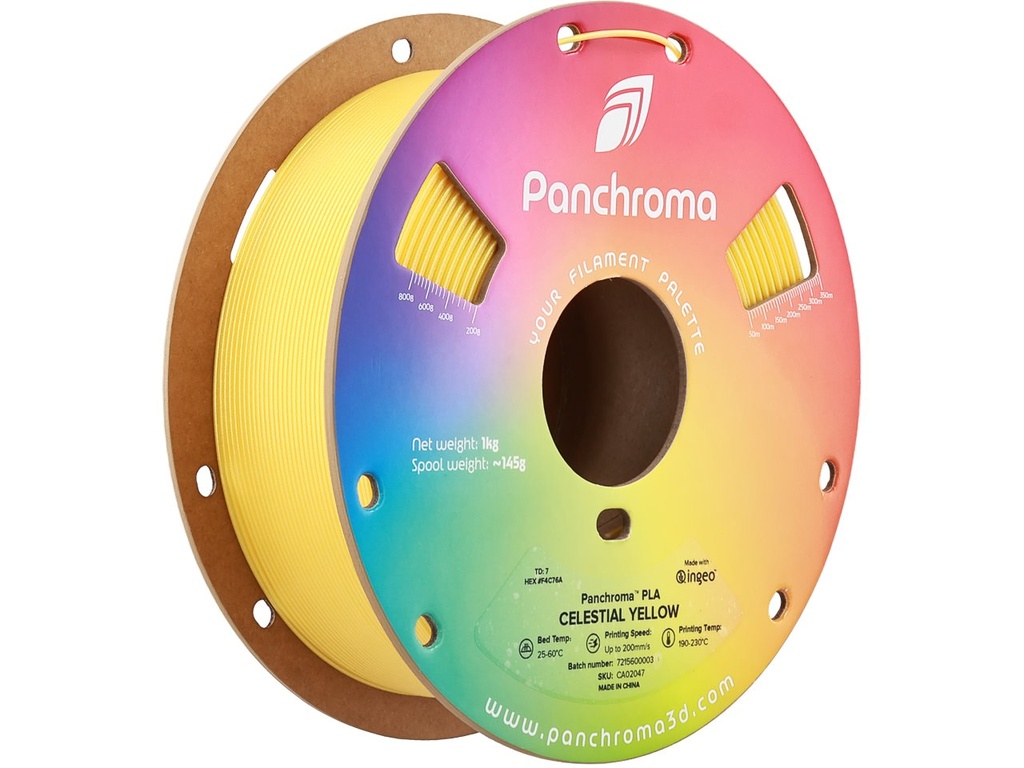 POLYMAKER PLA 1,75mm CELESTIAL YELLOW 1kg