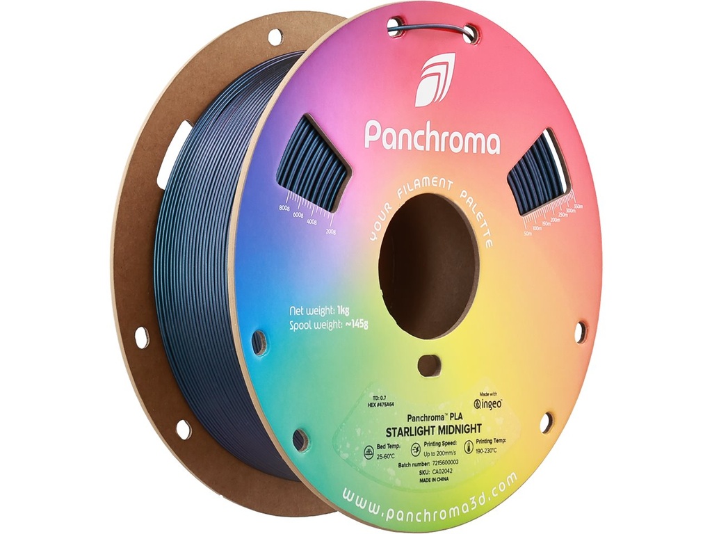[109423440464] POLYMAKER PLA 1,75mm STARLIGHT MIDNIGHT 1kg
