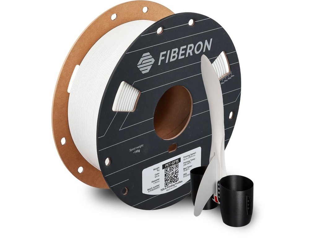 POLYMAKER PET-GF15 1,75mm WHITE 0,5kg