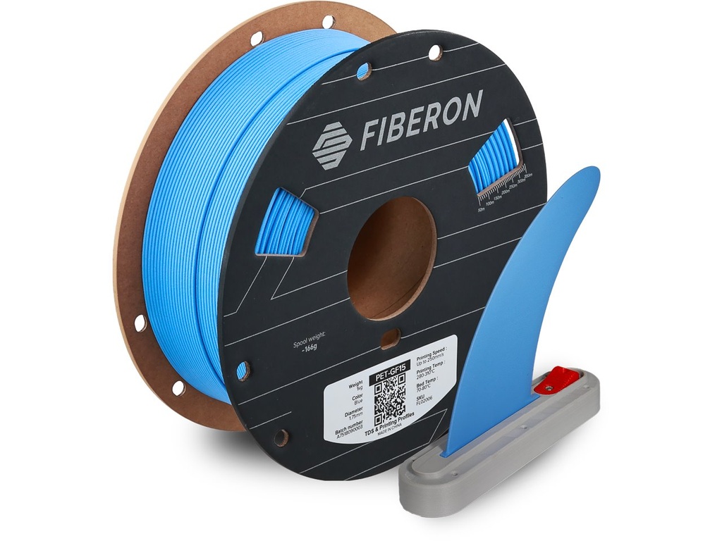 POLYMAKER PET-GF15 1,75mm BLUE 0,5kg