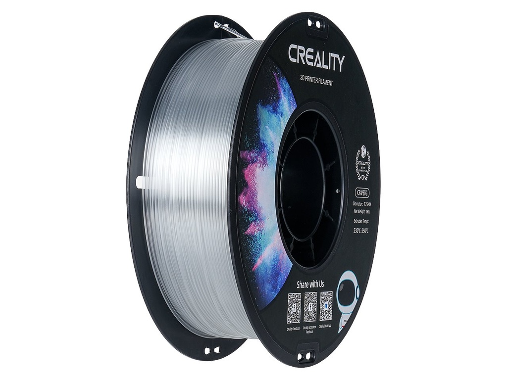 [109894440088] CREALITY PETG 1,75mm TRANSPARENT 1KG