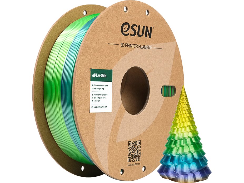 ESUN EPLA-SILK 1,75mm FOREST 1kg