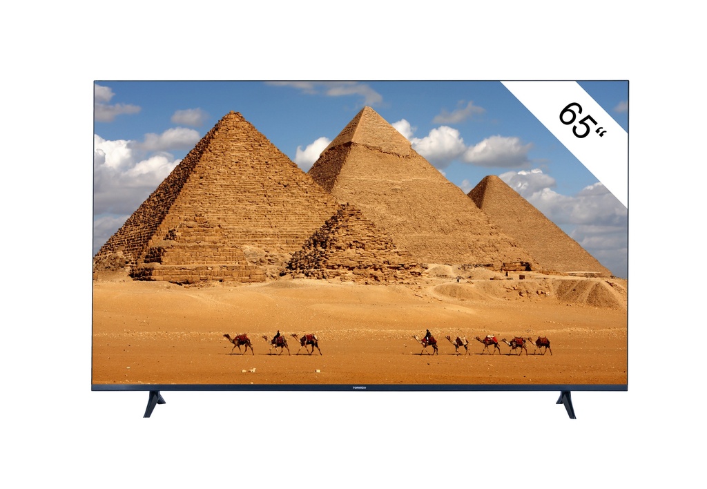TORNADO 65US4301X tv 165,1 cm (65") 4K Ultra HD Smart TV Wifi Zwart 250 cd/m²