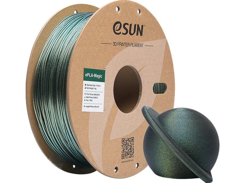 [109866440300] ESUN EPLA-MAGIC 1,75mm DARK TWINKL GOLD 1kg