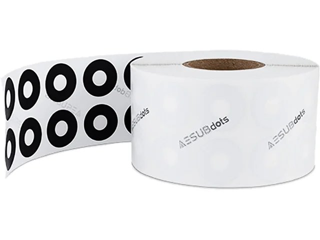 AESUB AESUBDOTS TARGETS WHITE 10mm