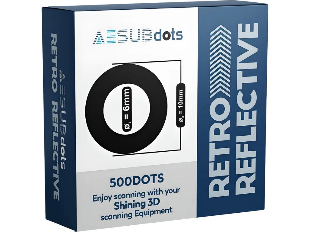 AESUB AESUBDOTS 6mm RETRO REFLECTIVE