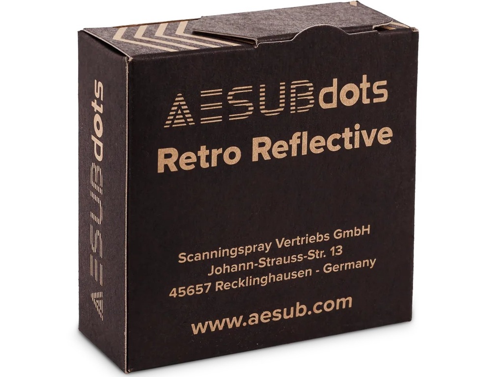 AESUB AESUBDOTS TARGETS RETRO EASY 6mm
