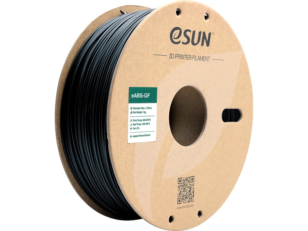 [109866440316] ESUN EABS-GF 1,75mm BLACK 1kg
