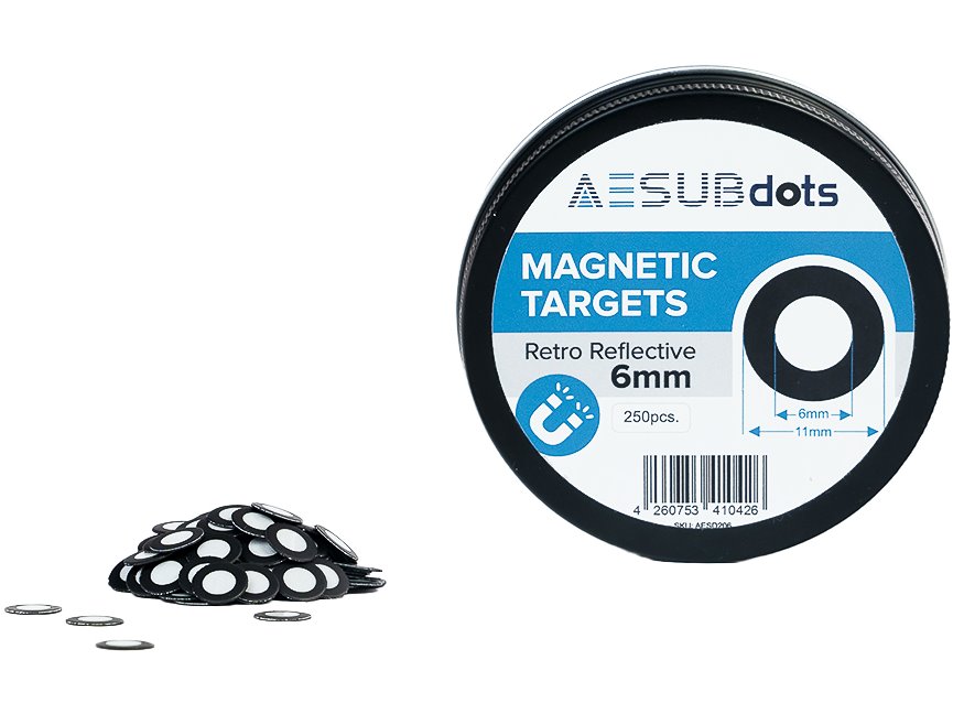 [600818440039] AESUB AESUBDOTS 6mm RETRO REFLECTIVE