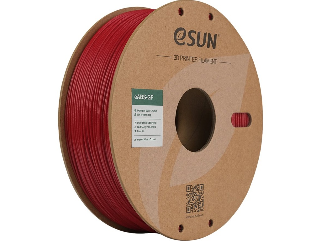 [109866440318] ESUN EABS-GF 1,75mm FIRE ENGINE RED 1kg