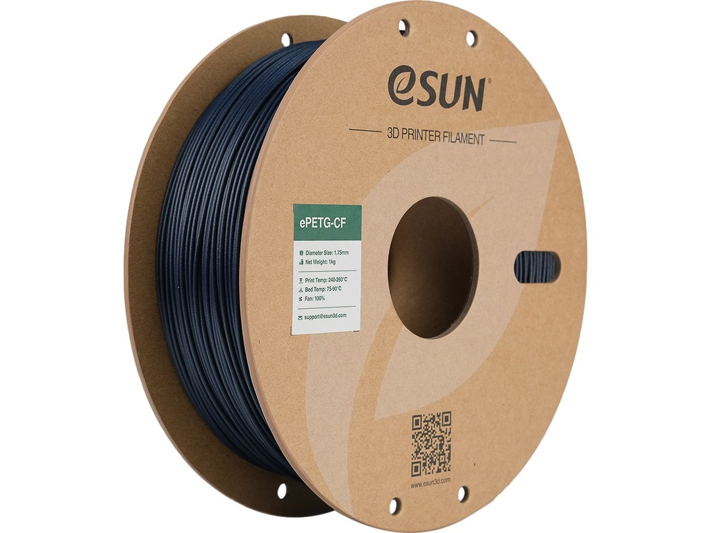ESUN EPETG-CF 1,75mm DEEP BLUE 1kg