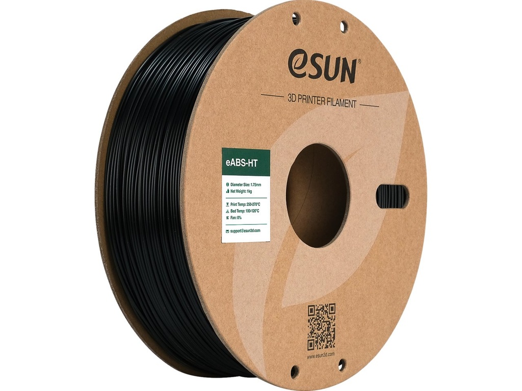 [109866440338] ESUN EABS-HT 1,75mm BLACK 1kg