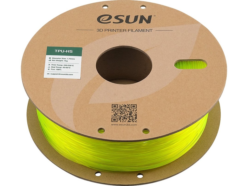 ESUN TPU-HS  1,75mm FLUORESCENT YELLOW 1kg