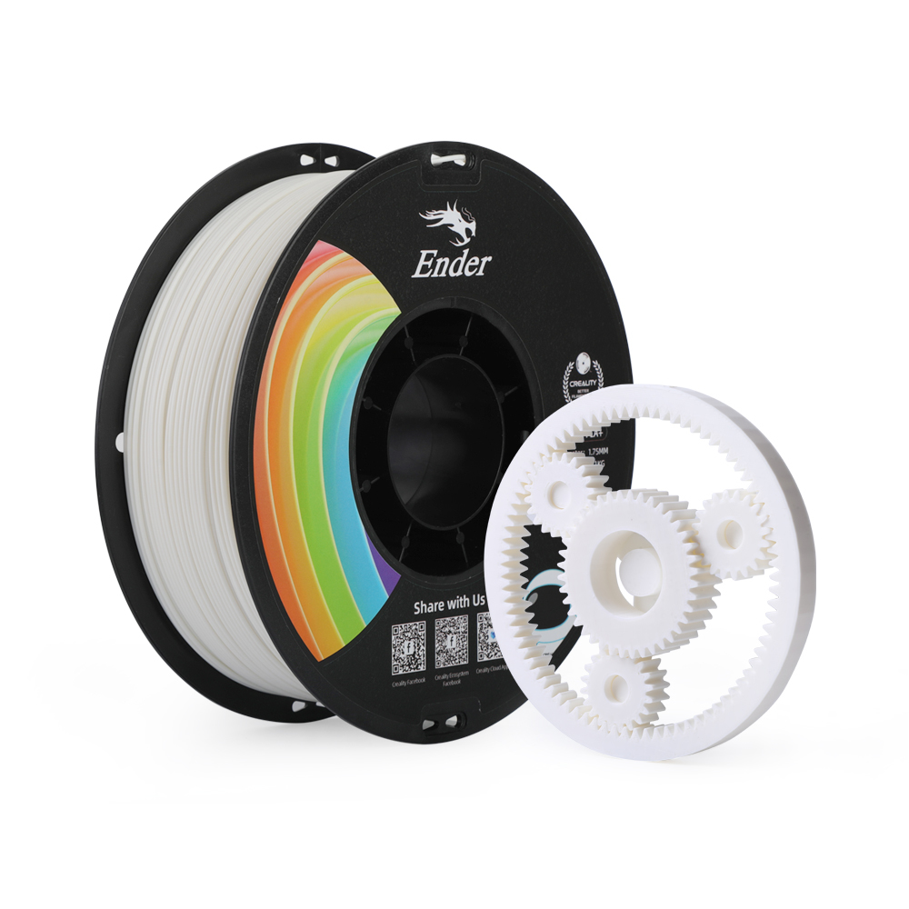 [109894440006] Creality 3D 3301010305 3D-printmateriaal Polymelkzuur Wit 1 kg