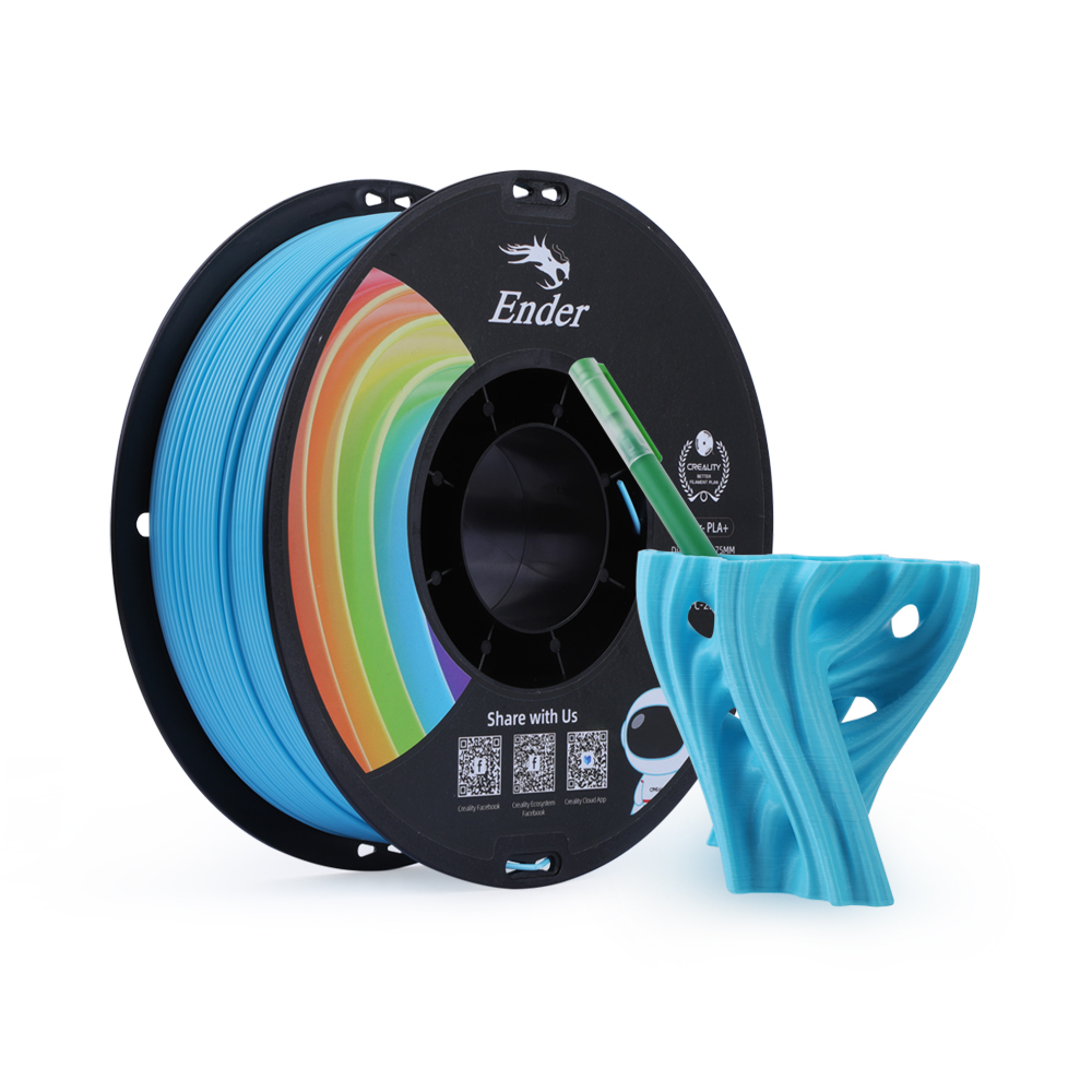 Creality 3D 3301010310 3D-printmateriaal Polymelkzuur Blauw 1 kg