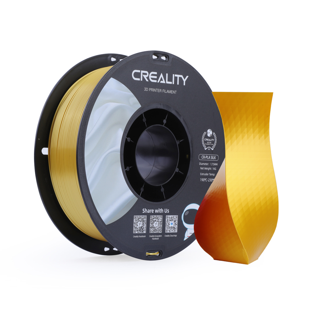 [109894440047] Creality 3D 3301120014 3D-printmateriaal Polymelkzuur Geel 1 kg