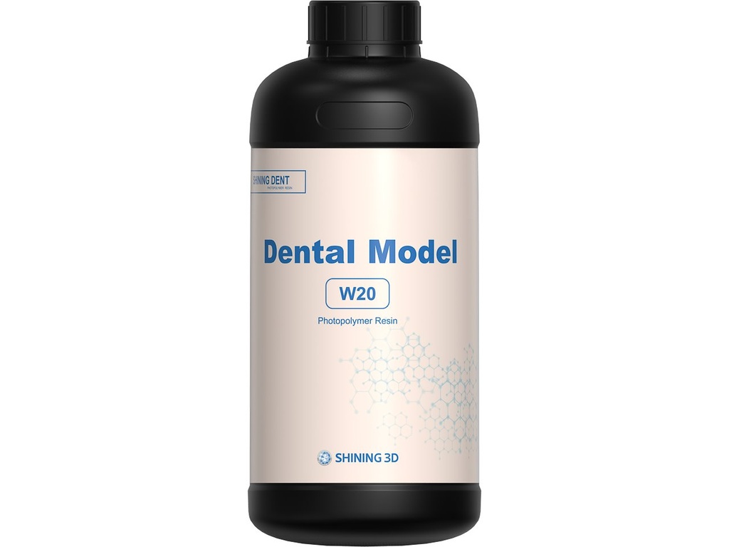 [109752440030] SHINING 3D W20 DENTAL WASHABLE MODEL RESIN 1kg