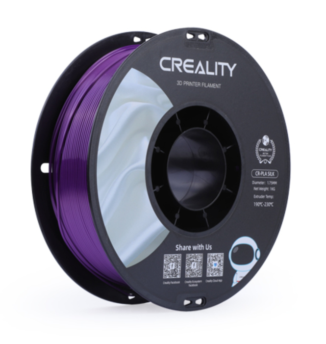 [109894440051] Creality 3D 3301120005 3D-printmateriaal Zijde Paars 1 kg
