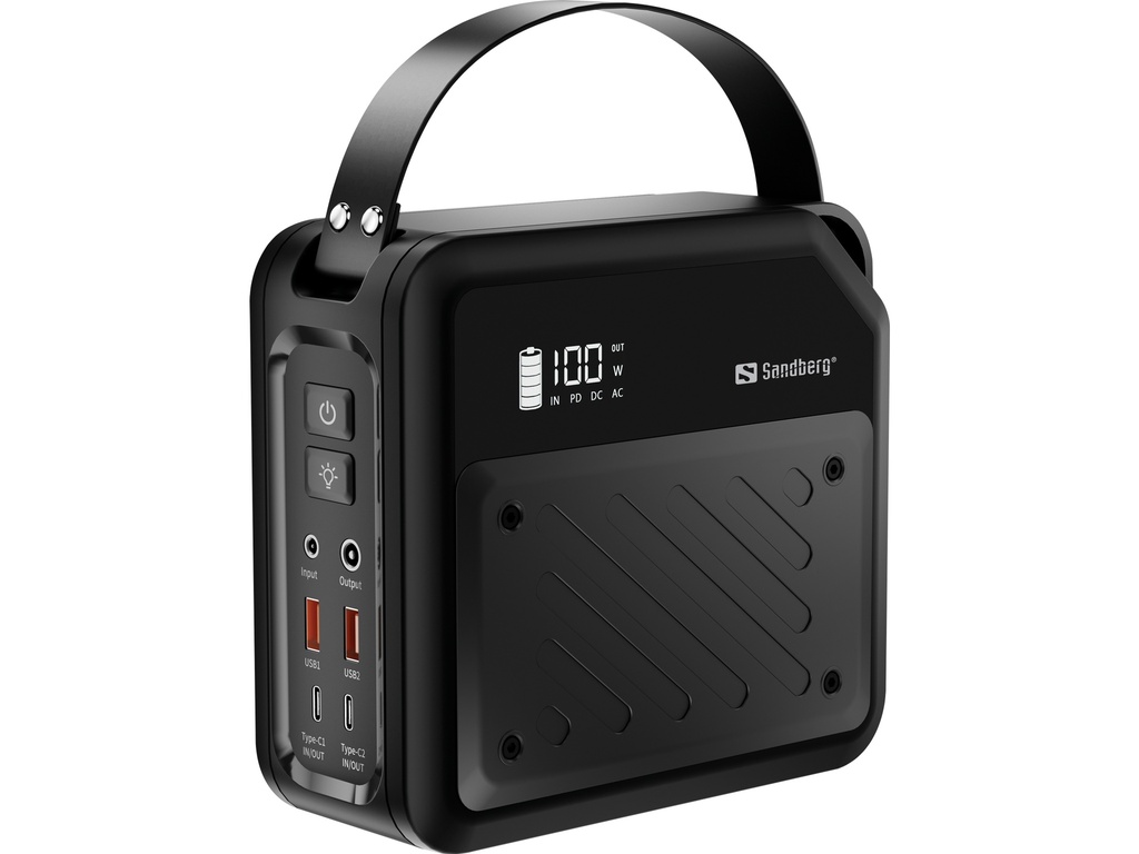 Sandberg 421-22 draagbaar oplaadstation Lithium Manganese Iron Phosphate (LMFP) 72000 mAh 200 W 2,31 kg