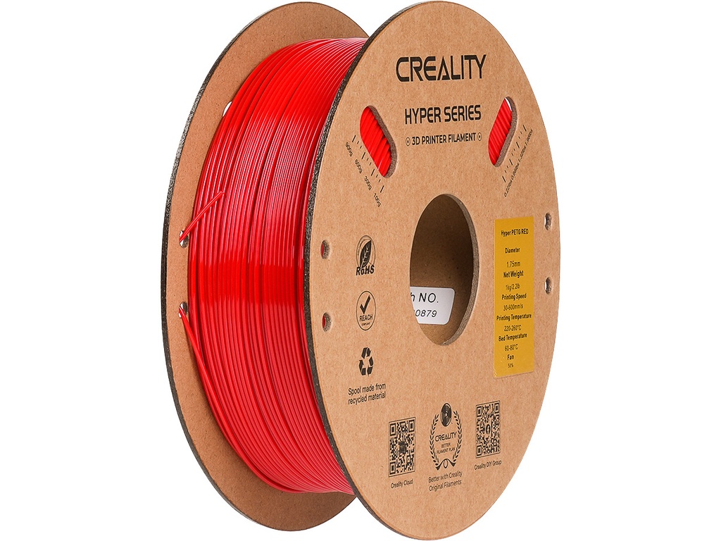 CREALITY HYPER PETG 1,75mm RED 1kg