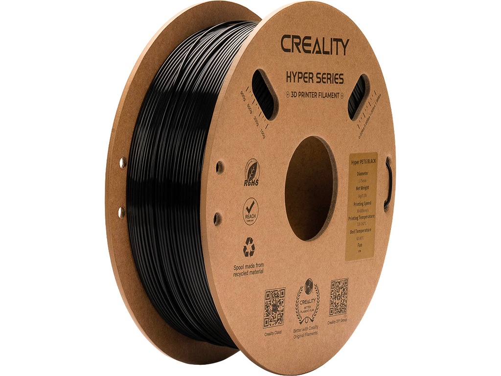 CREALITY HYPER PETG 1,75mm BLACK 1kg