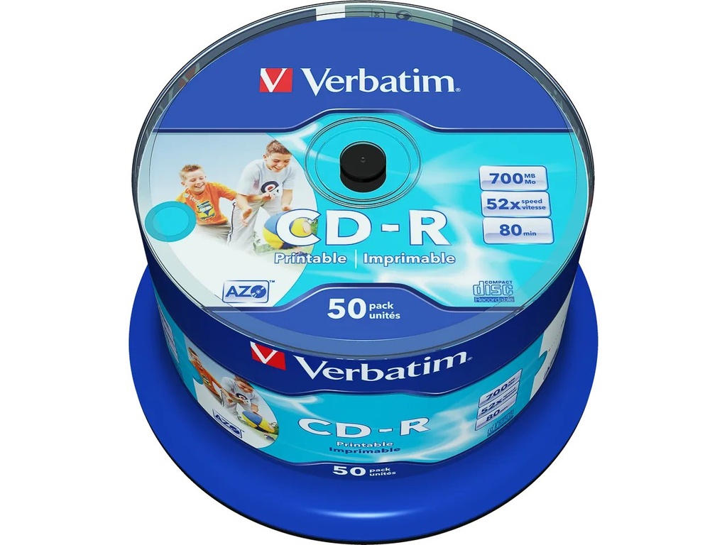 [225076440012] VERBATIM VERBATIM CDR80 700MB 52x (50) SP