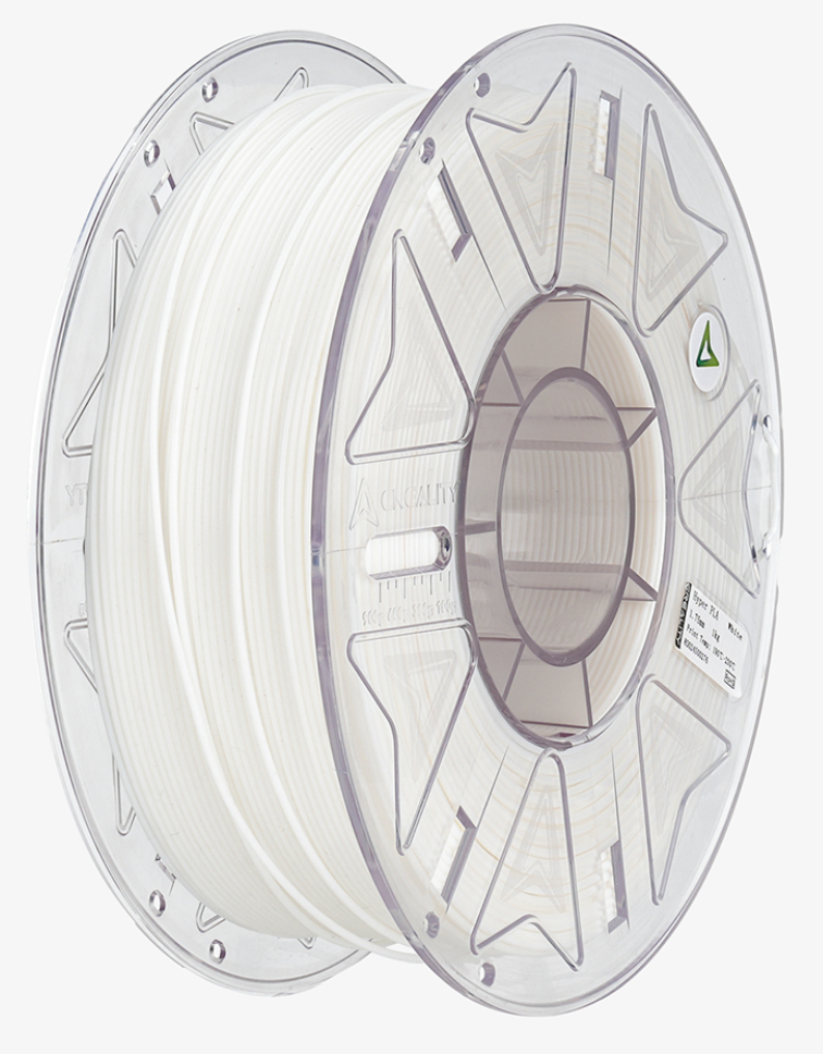 [109894440076] Creality 3D 3301010405 3D-printmateriaal Polymelkzuur Wit 1 kg