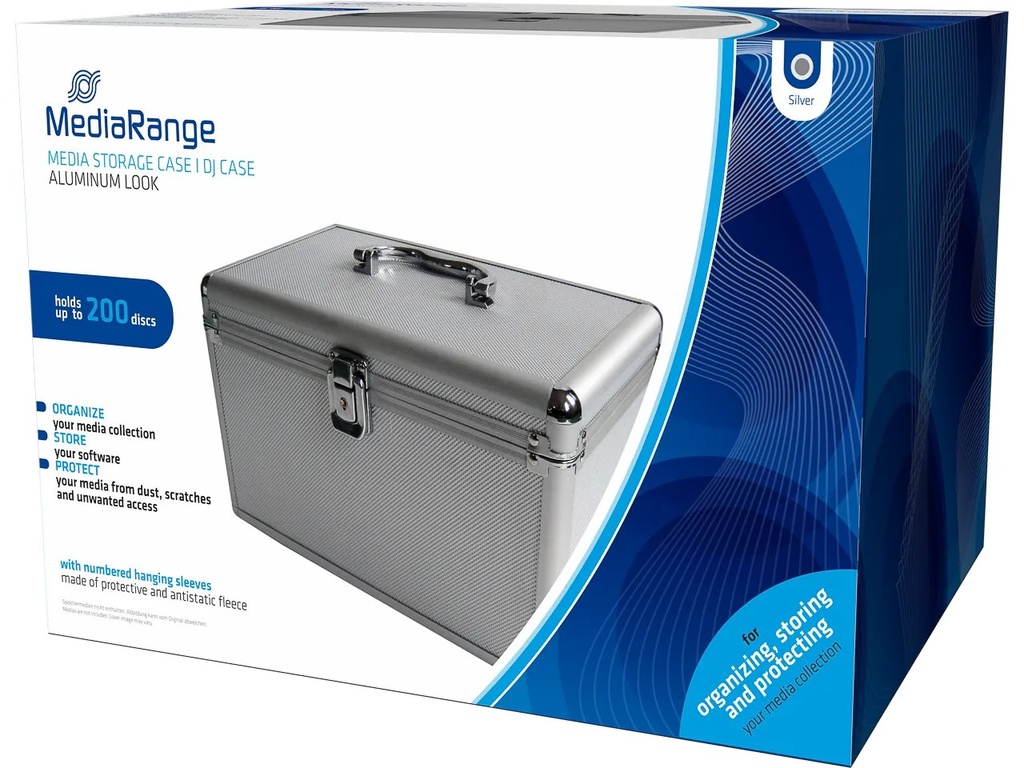 [300604440053] MEDIARANGE MEDIARANGE MEDIA STORAGE BOX 200DUSC