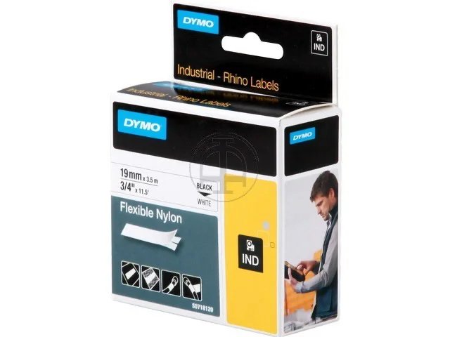 [914181440036] DYMO 18489 DYMO IND Label tape 19mm black