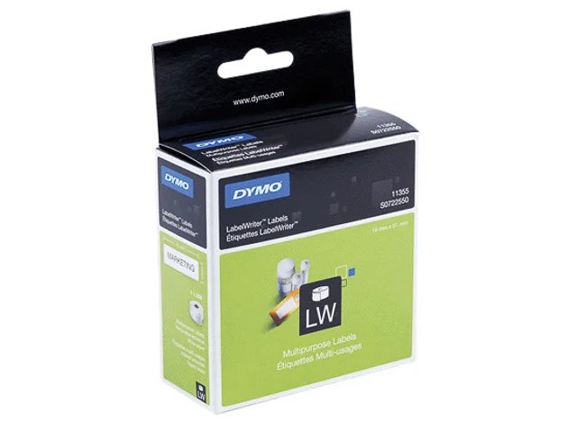 [914181440055] DYMO S0722550 DYMO 11355 Label roll 19x51mm