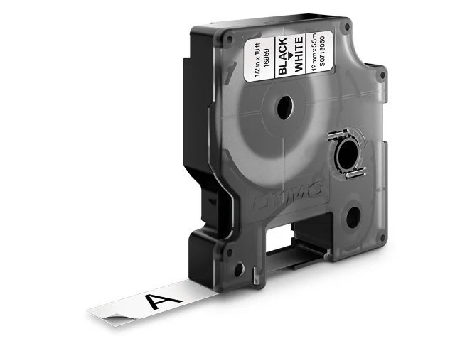 DYMO S0718060 DYMO D1 Label tape 12mm black
