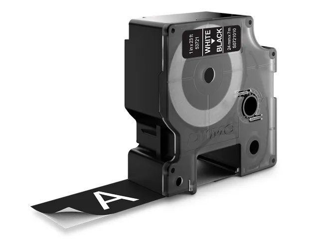 [914181440120] DYMO S0721010 DYMO D1 Label tape 24mm white