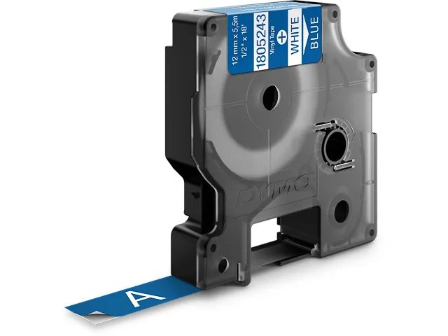 [914181440228] DYMO 1805243 DYMO IND Label tape 12mm white
